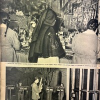 Le figlie abbracciano una donna di pietra