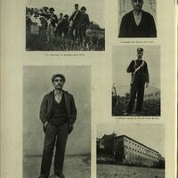 Sei immagini relative all'arresto di Musolino