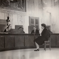 L’interrogatorio di Rina Fort al processo