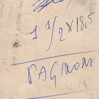 La porta della casa di Mario Giliberti con i sigilli della polizia