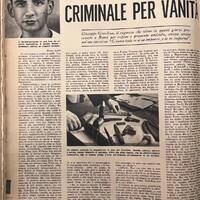 Il baronetto Pucci criminale per vanità