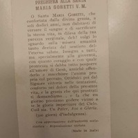 Santa Maria Goretti martire della purezza