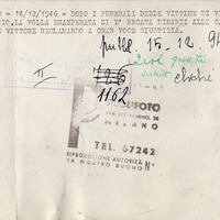 Manifestazione davanti al carcere di San Vittore dopo i funerali delle vittime di via San Gregorio