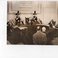 Il momento della sentenza al processo Faletto