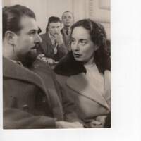 Piera Filo  [?], perita calligrafa, al processo Faletto